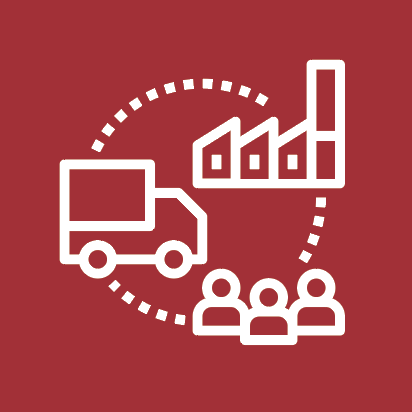 supply chain icon