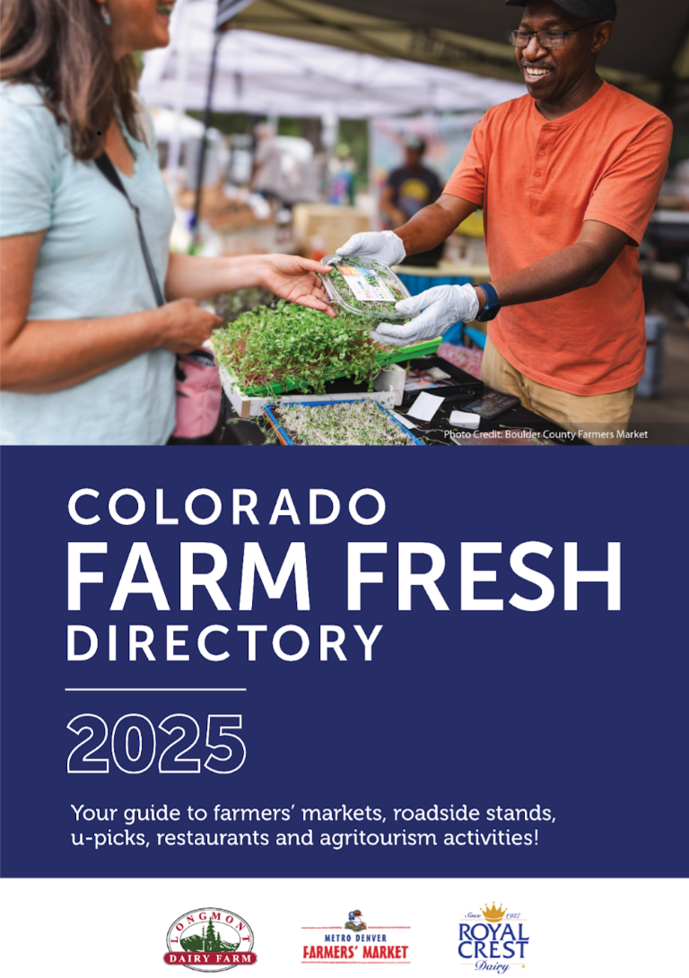 Colorado Farm Fresh Directory 2025 cover