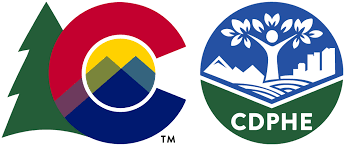 Colorado Department of Public Health and Environment logo