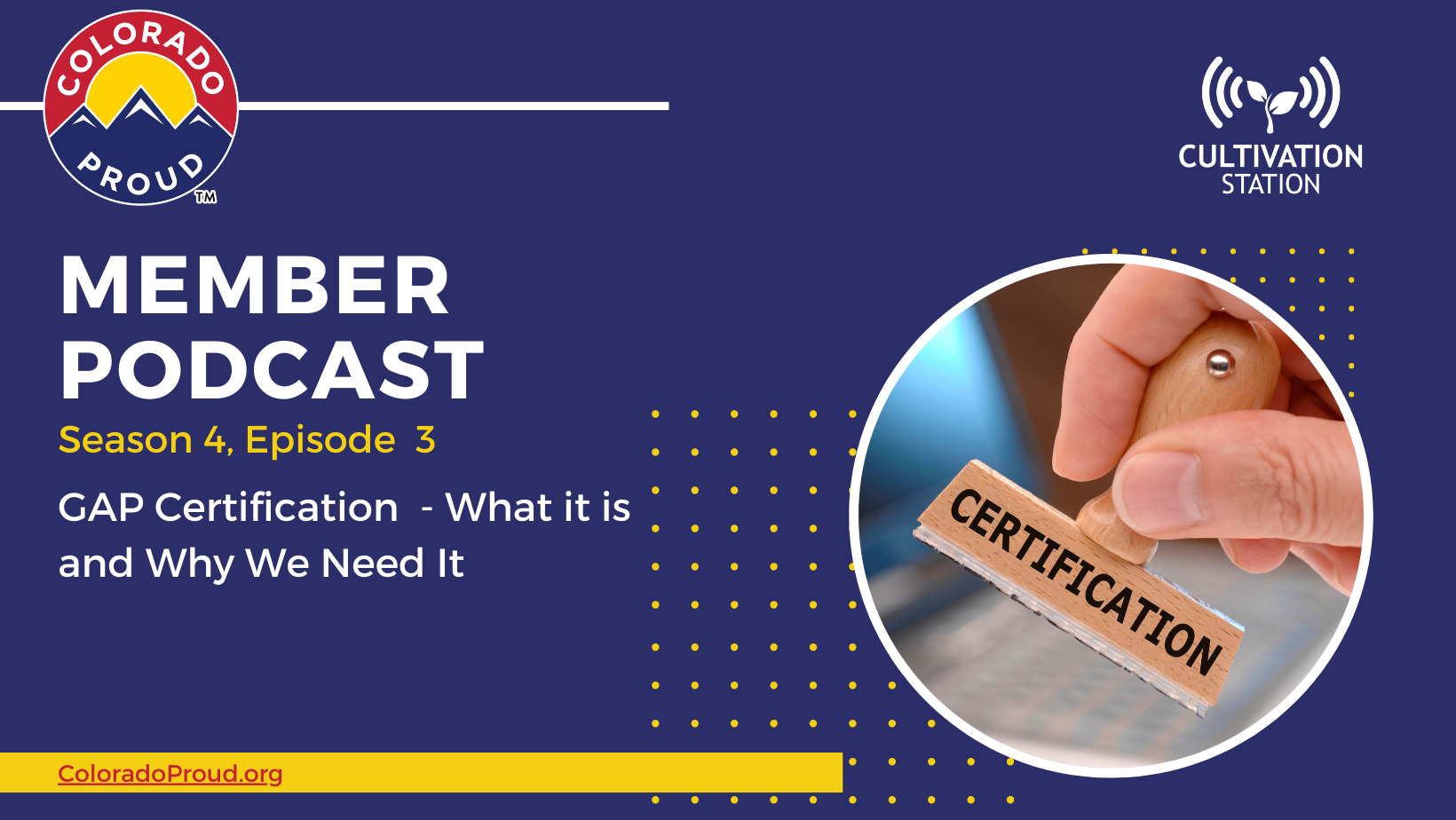 GAP Certification