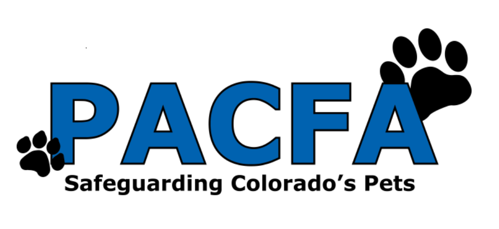 Logo of PACFA Safeguarding Colorado's Pets