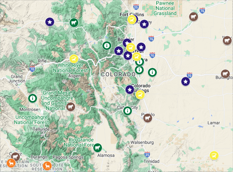 CART Map for Colorado