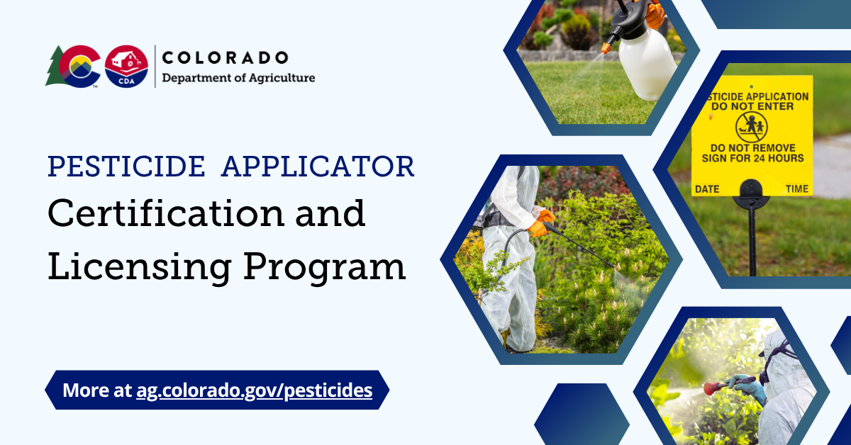 Pesticide Applicator Certification and Licensing Program graphic