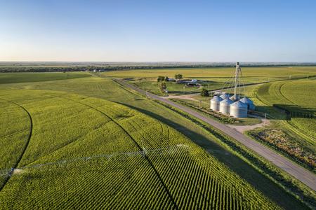 Colorado Eastern Plains image of farm products and irrigation