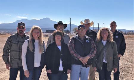 Las Animas County Commissioners with Colorado Ag Commissioner Kate Greenberg