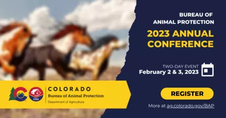 Bureau of Animal Protection Annual Conference, February 2 and 3, 2023