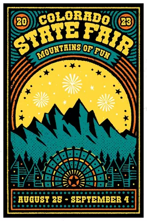 Colorado State Fair: Mountains of Fun, August 25 - September 4, 2023