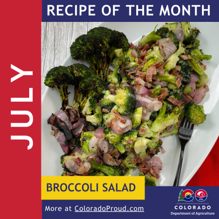 Colorado Proud Recipe of the Month: Refreshing Broccoli Salad