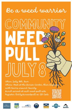 Be a weed warrior: Community Weed Pull, July 8 2023