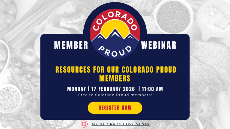 Resources for Colorado Proud Members
