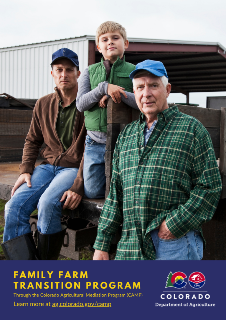 Family Farm Transition poster